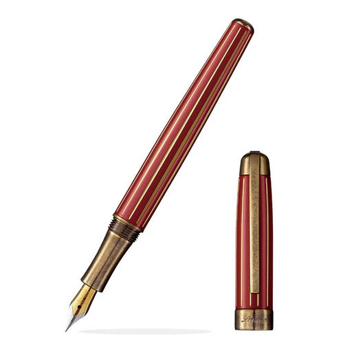 LABAN, Fountain Pen - ANTIQUE'II RED. 1
