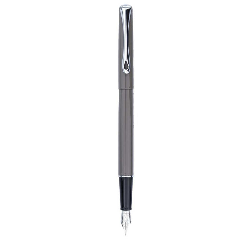 DIPLOMAT, Fountain Pen - TRAVELLER TAUPE GREY.