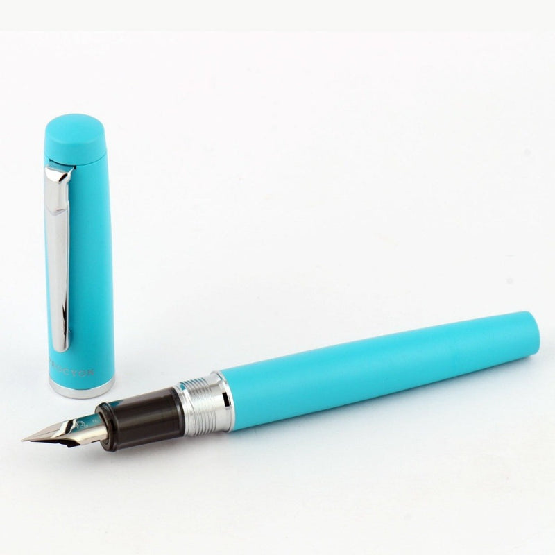 PLATINUM, Fountain Pen - PROCYON TURQUOISE BLUE 4