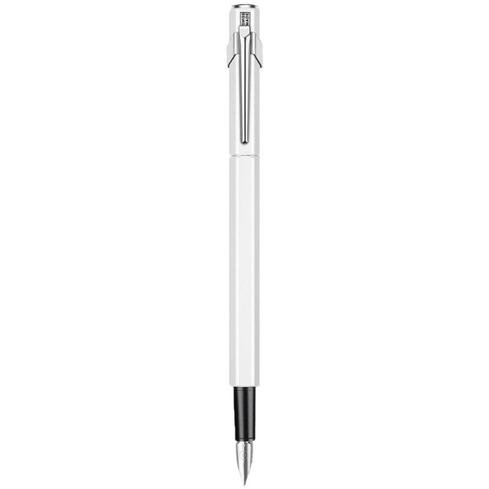 CARAN d'ACHE, Fountain Pen - 849 PLUME FLUO LINE WHITE 4