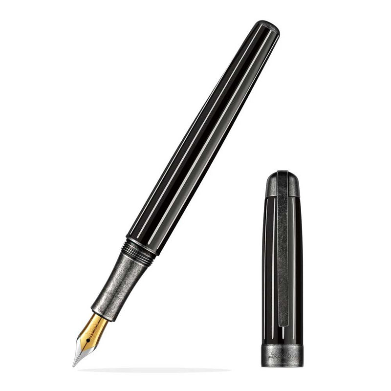 LABAN, Fountain Pen - ANTIQUE'II GUN METAL. 1