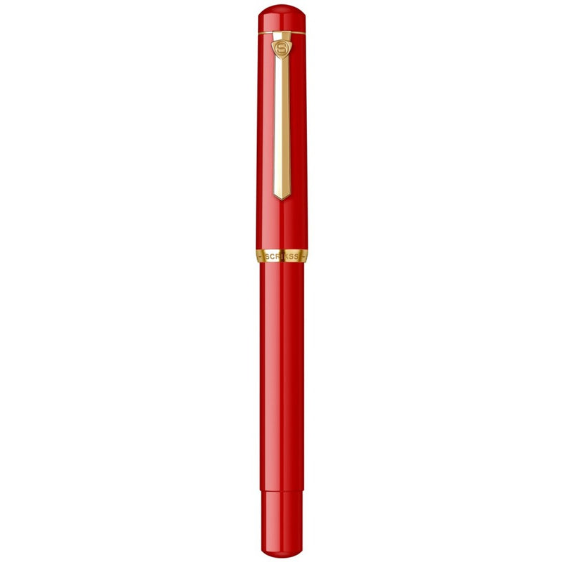 SCRIKSS, Fountain Pen - 419 PISTON FILLER RED 