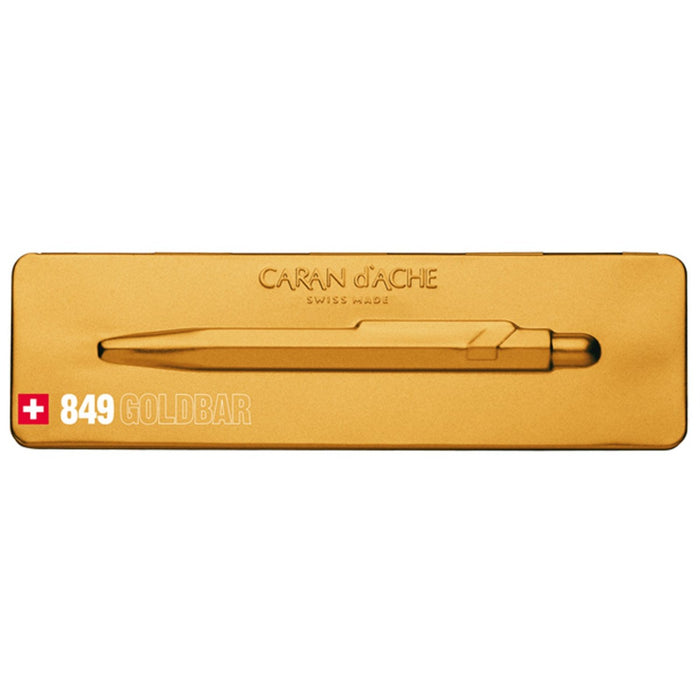 CARAN d'ACHE, Ballpoint Pen - 849 GOLDBAR 8