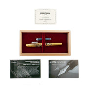 PLATINUM, Fountain Pen - #3776 CENTURY Kanazawa Gold Leaf & Fujin Raijin 11