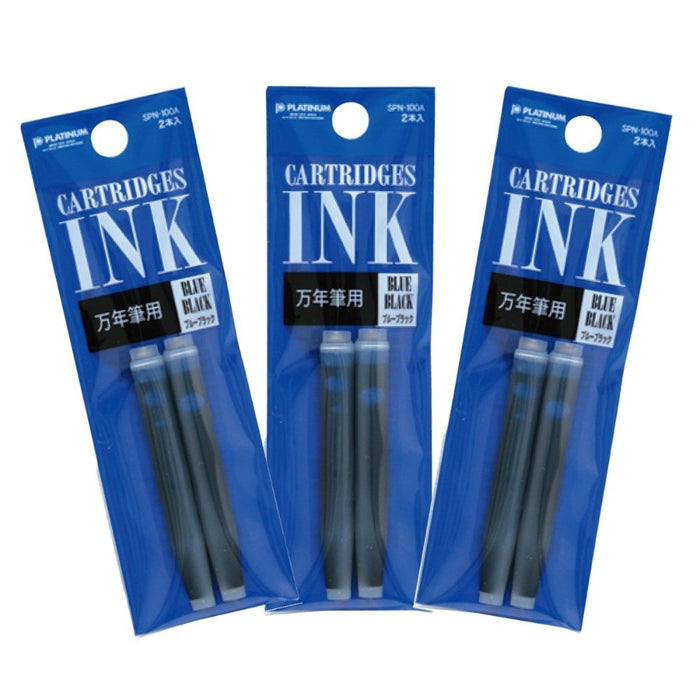 PLATINUM, Dye Ink Cartridge - BLUE BLACK 2