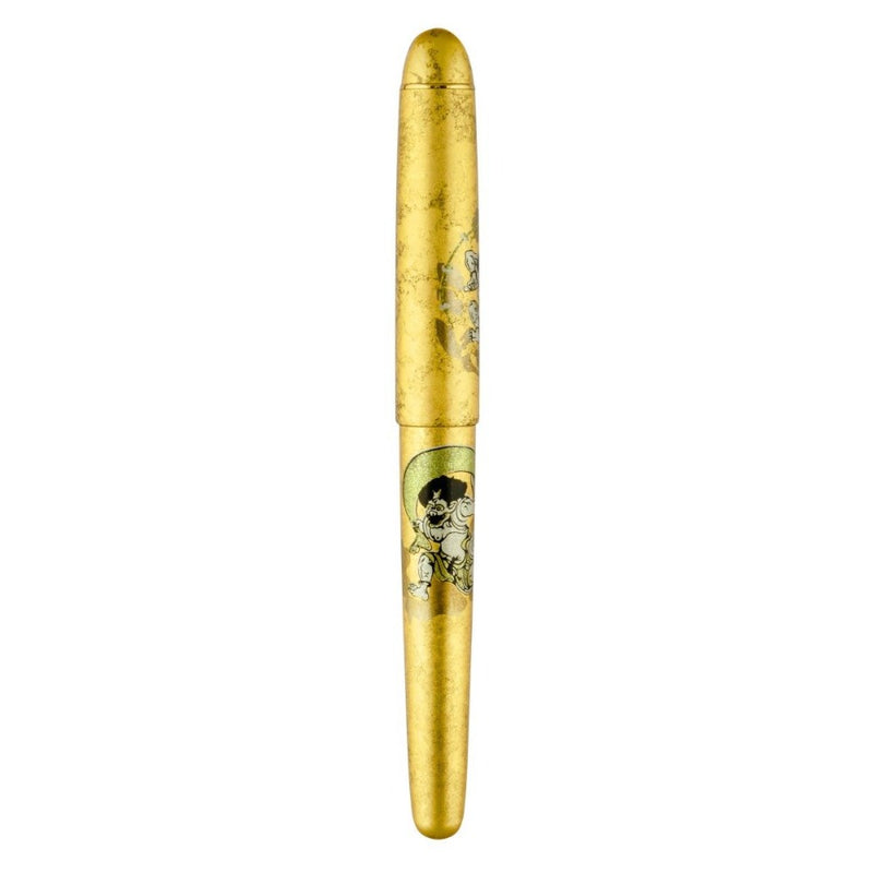 PLATINUM, Fountain Pen - #3776 CENTURY Kanazawa Gold Leaf & Fujin Raijin 3