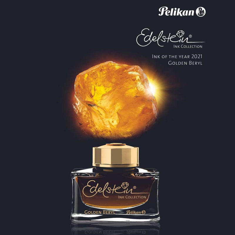 PELIKAN, Ink Bottle - EDELSTEIN GOLDEN BERYL (50mL).