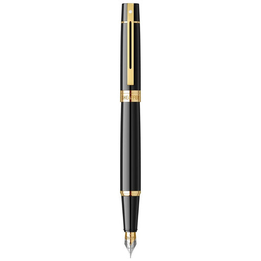 SHEAFFER, Fountain Pen - 300 GLOSSY BLACK GT. 
