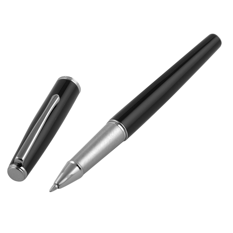 HONGDIAN, Rollerball Pen - 320 BLACK CHROMIUM.