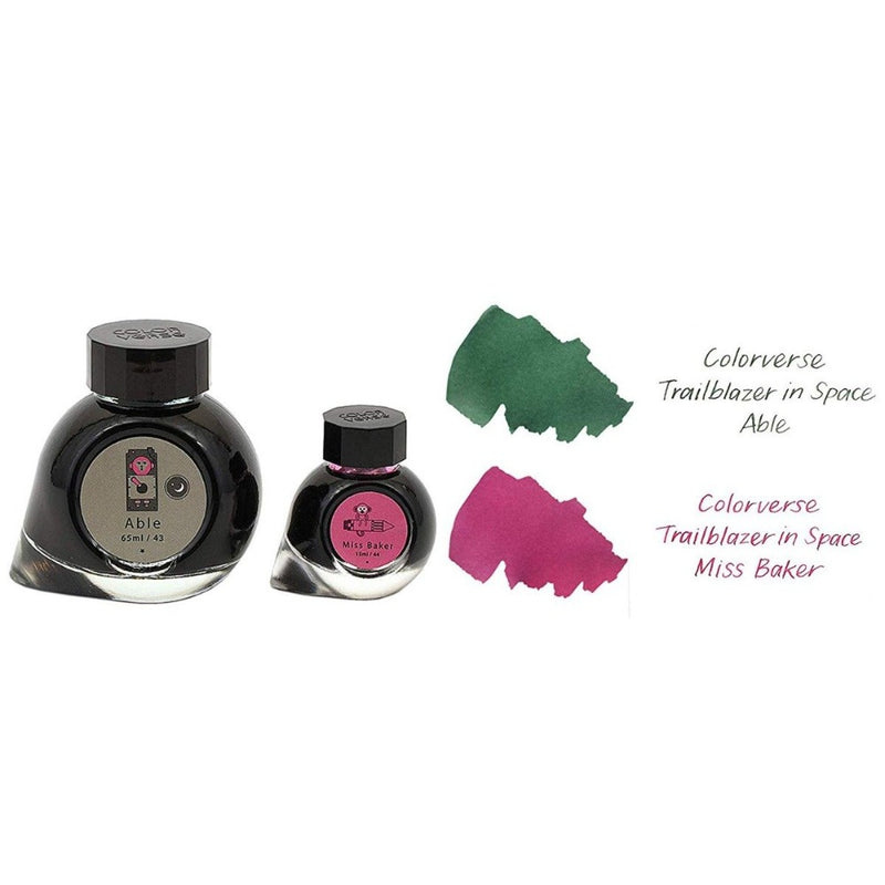 COLORVERSE, Ink 2 Bottles - TRAILBLAZER IN SPACE Season 4 ABLE & MISS BAKER (65ml+15ml) 2