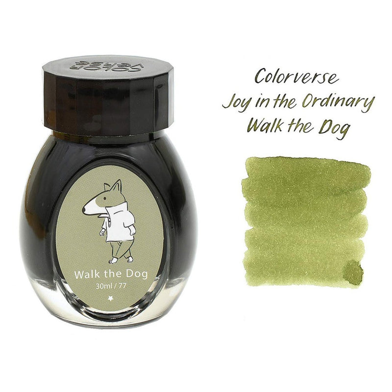 COLORVERSE, Ink Bottle - JOY IN THE ORDINARY Earth Edition WALK THE DOG (30ml).