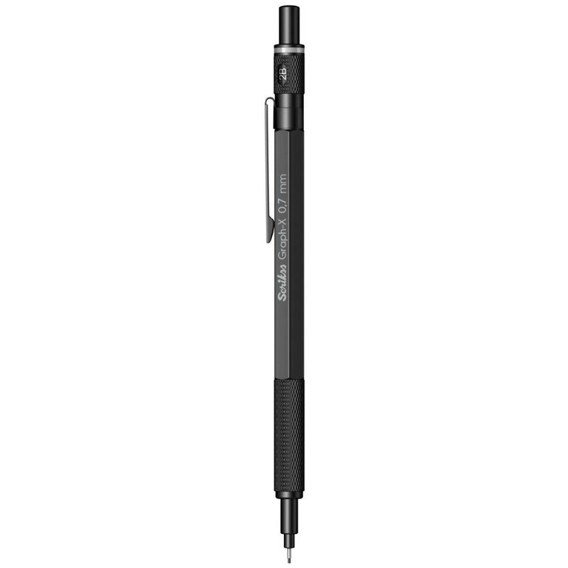 SCRIKSS, Mechanical Pencil - GRAPH X MATT BLACK BT 17