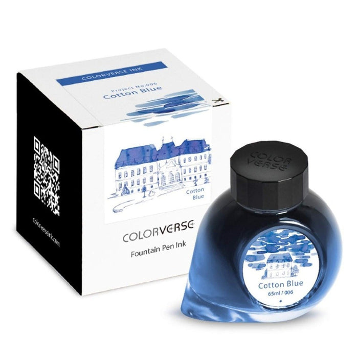 COLORVERSE, Ink Bottle - Project COTTON BLUE (65ml) 2