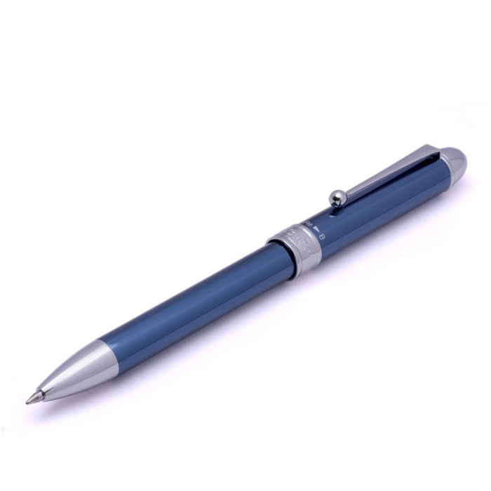 PLATINUM, Multi Function Pen - DOUBLE 3 ACTION Alumite Finish Metal Pen BLUE 3
