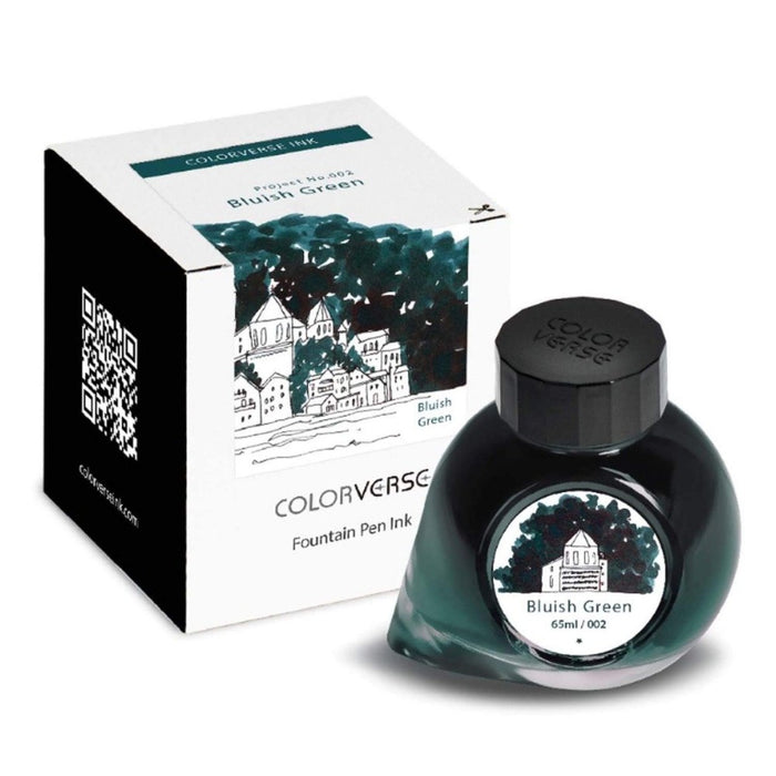 COLORVERSE, Ink Bottle - Project BLUISH GREEN (65ml) 2