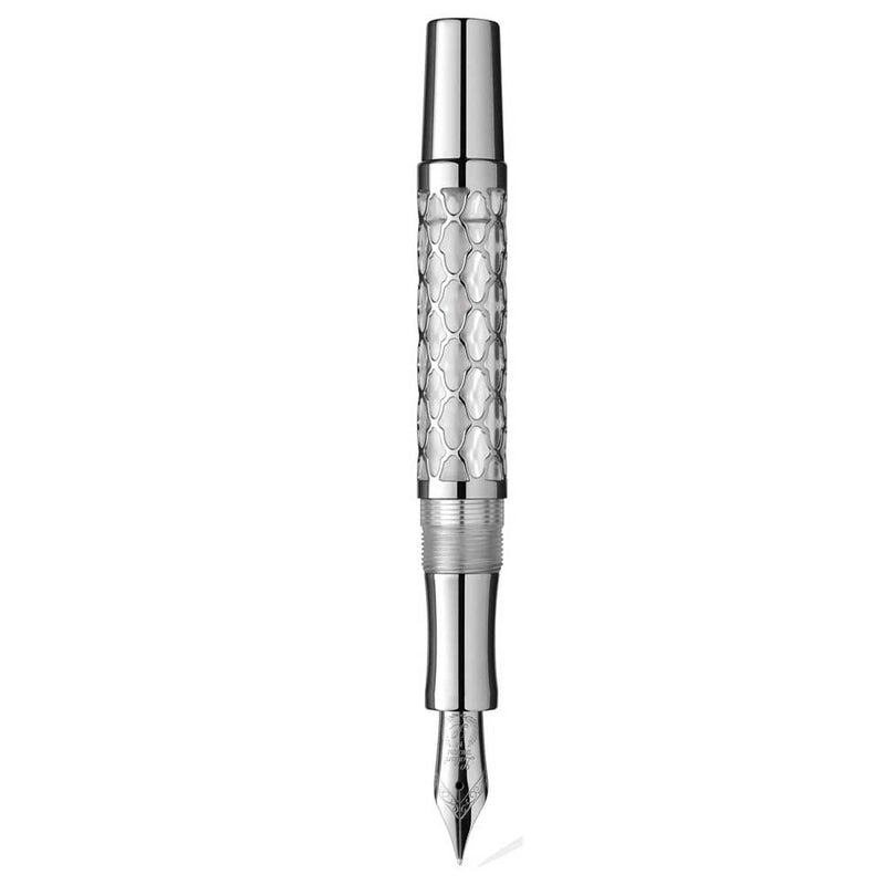 LABAN, Fountain Pen - FLORA SILVER. 2