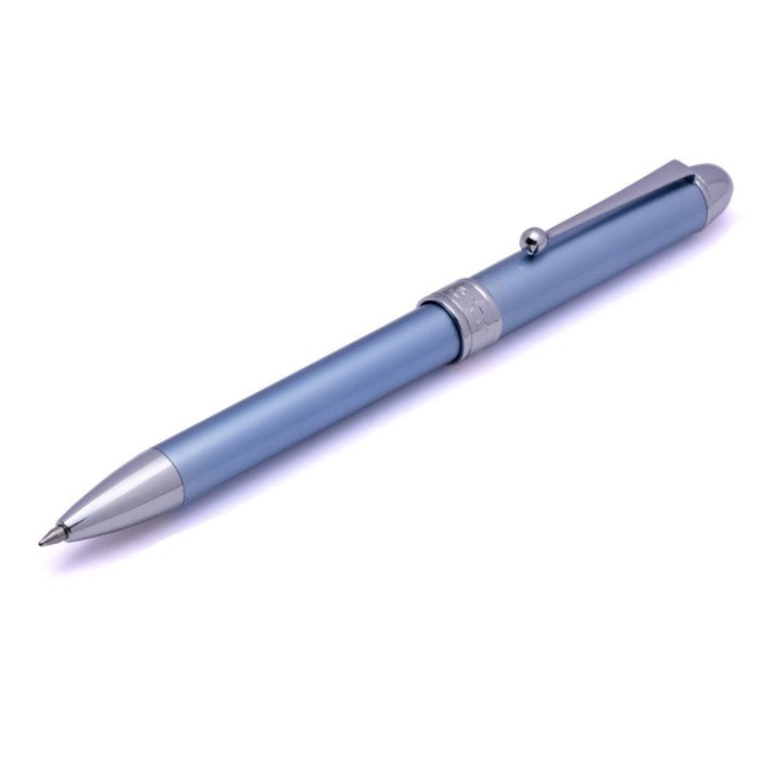 PLATINUM, Multi Function Pen - DOUBLE 3 ACTION Alumite Finish Metal Pen FROSTY BLUE 3
