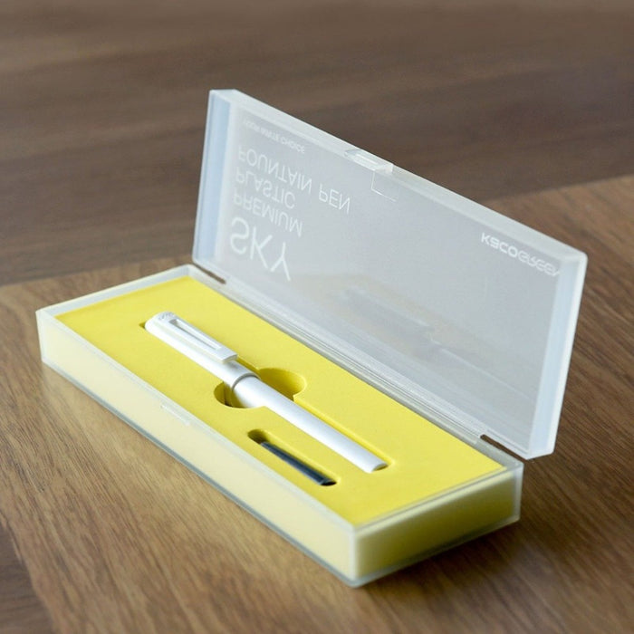 KACO, Fountain Pen - SKY Premium Plastic WHITE 2