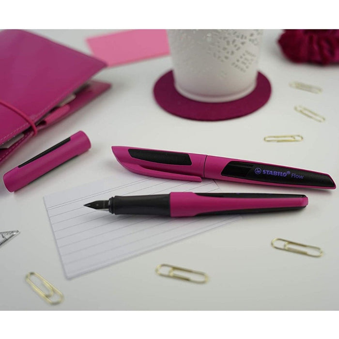 STABILO, Fountain Pen - FLOW SPORTY BERRY 5