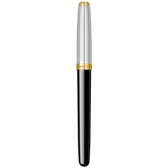 SHEAFFER, Fountain Pen - PRELUDE BLACK ONYX LAQUE & CHASED PALLADIUM GT 2