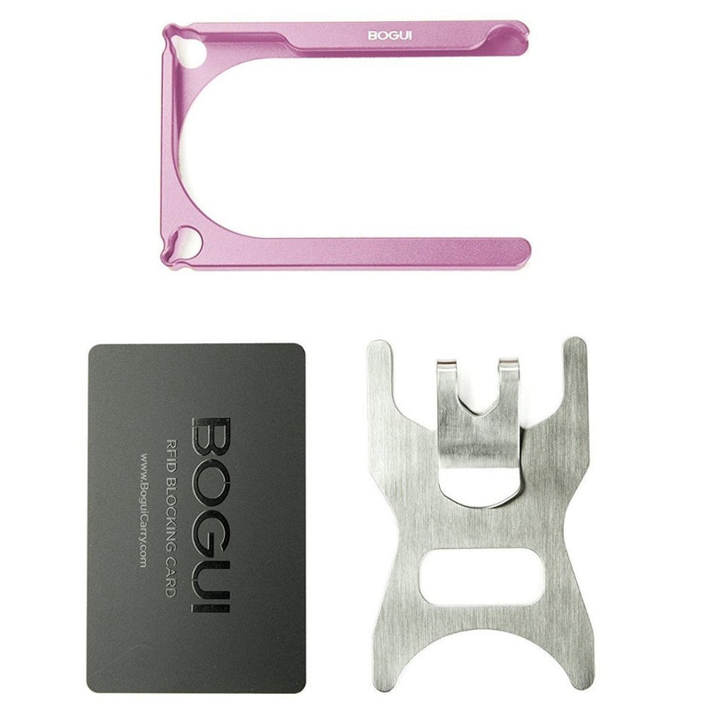 KEYSMART, Card Holder - BOGUI CLICK with RFID CARD PINK 2