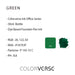 COLORVERSE, Ink Bottle - OFFICE Series GREEN (30ml) 2