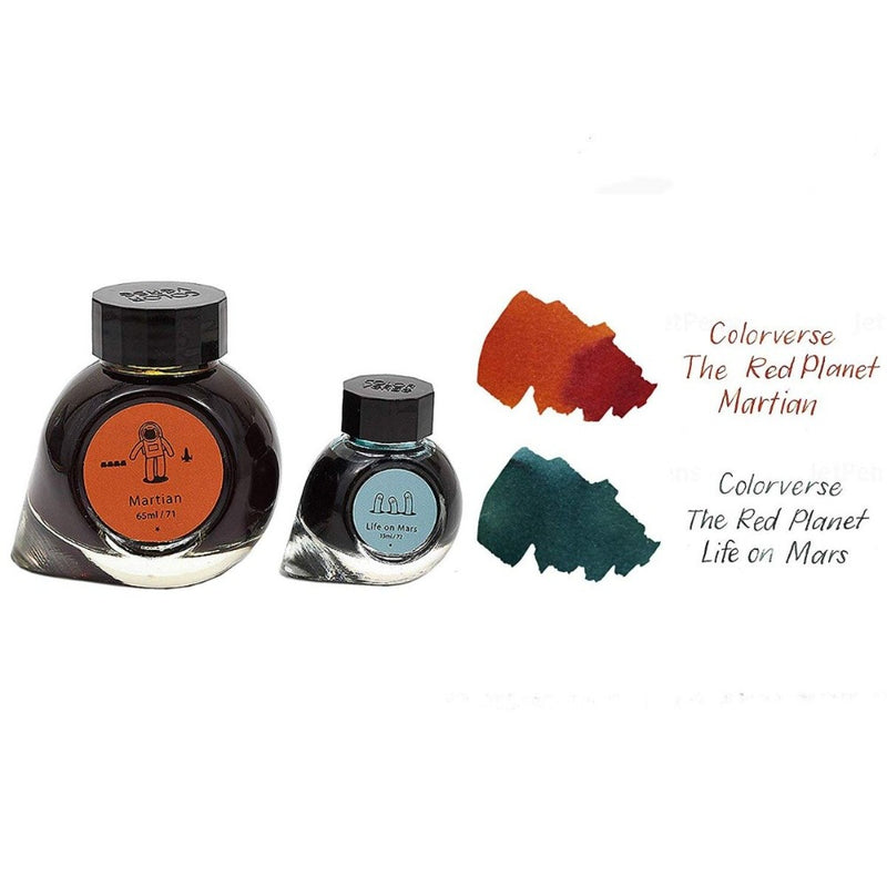 COLORVERSE, Ink 2 Bottles - THE RED PLANET Season 5 MARTIAN & LIFE ON MARS (65ml+15ml) 2