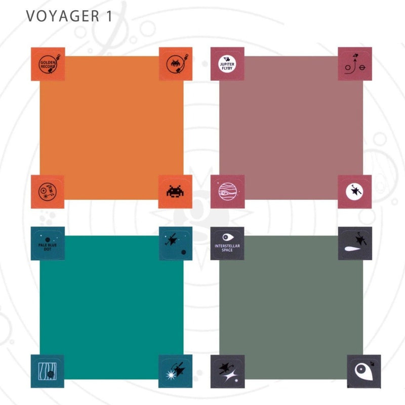 COLORVERSE, Ink 4 Bottles - 2018 Limited Edition VOYAGER 1 (15ml) 3