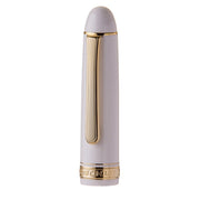 PLATINUM, Fountain Pen - #3776 CENTURY gold trim CHENONCEAU WHITE 4