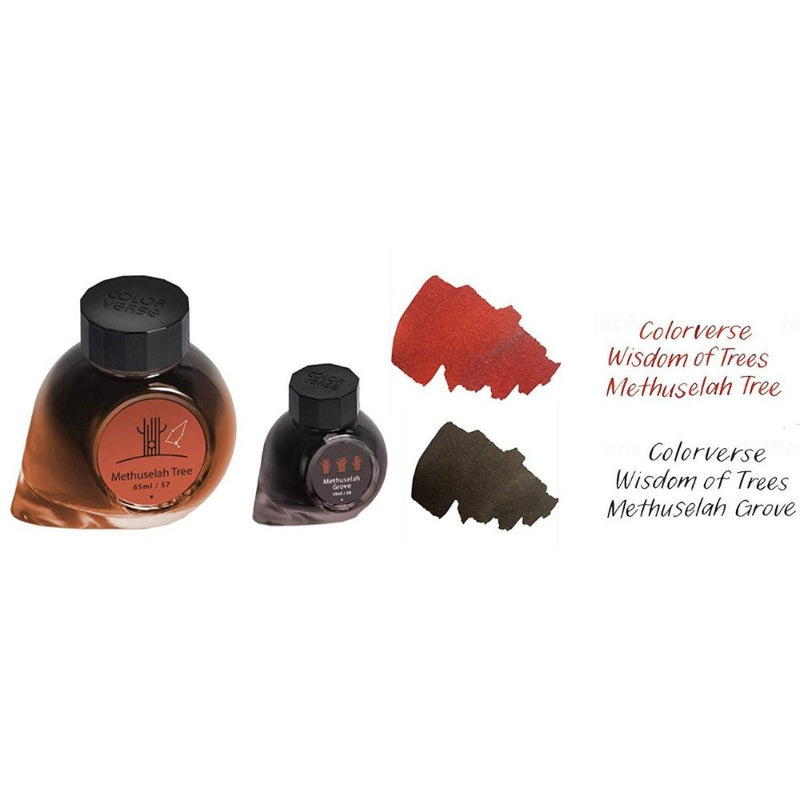 COLORVERSE, Ink 2 Bottles - EARTH EDITION Wisdom of Trees METHUSELAH TREE & METHUSELAH GROVE (65ml+15ml) 2