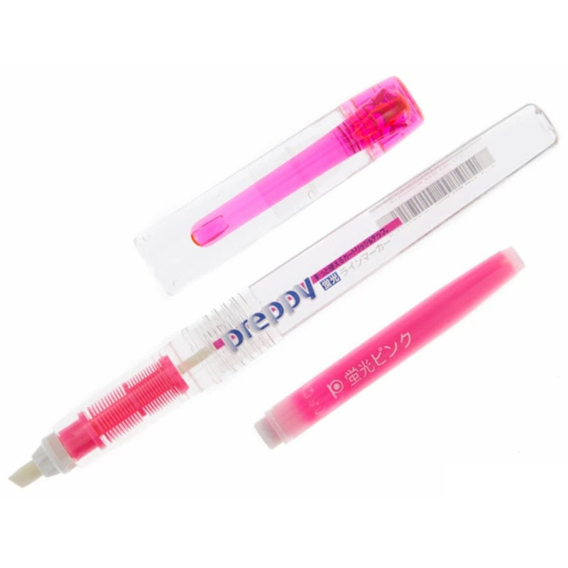 PLATINUM, Refillable Highlighter - PREPPY PINK 3