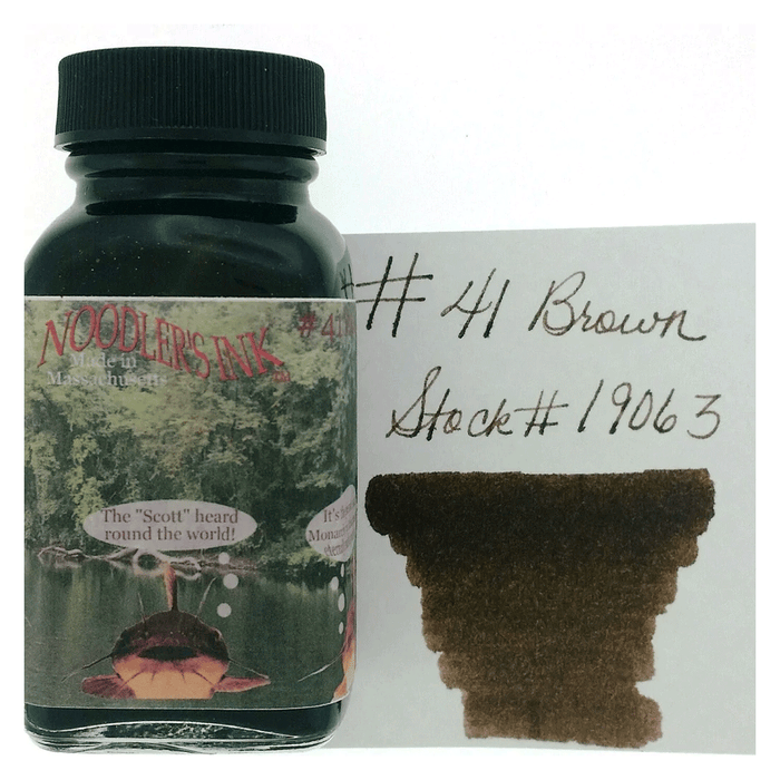 NOODLER'S, Ink Bottle - #41 BROWN (88mL).