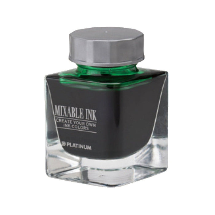 PLATINUM, Mixable Ink Bottle Mini - LEAF GREEN 20ml