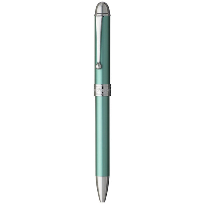 PLATINUM, Multi Function Pen - DOUBLE 3 ACTION Alumite Finish Metal Pen EMERALD 