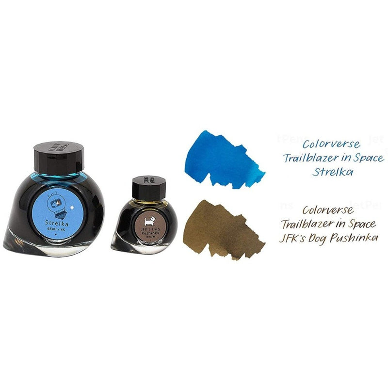 COLORVERSE, Ink 2 Bottles - TRAILBLAZER IN SPACE Season 4 STRELKA & JFK'S DOG PUSHINKA (65ml+15ml) 2