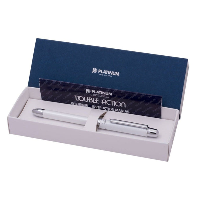 PLATINUM, Multi Function Pen - SOFT PEARL SLIM PEARLY WHITE 4