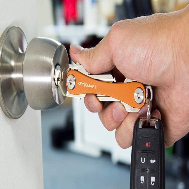 KEYSMART, Compact KEY HOLDER - ORANGE 5