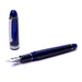 PLATINUM, Fountain Pen - #3776 CENTURY silver trim CHARTRES BLUE 8