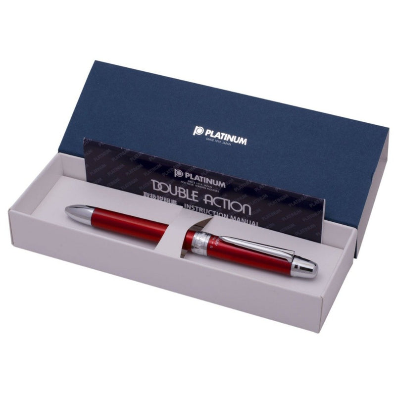 PLATINUM, Multi Function Pen - LIGHTWEIGHT SARABO ROUGE RED 4