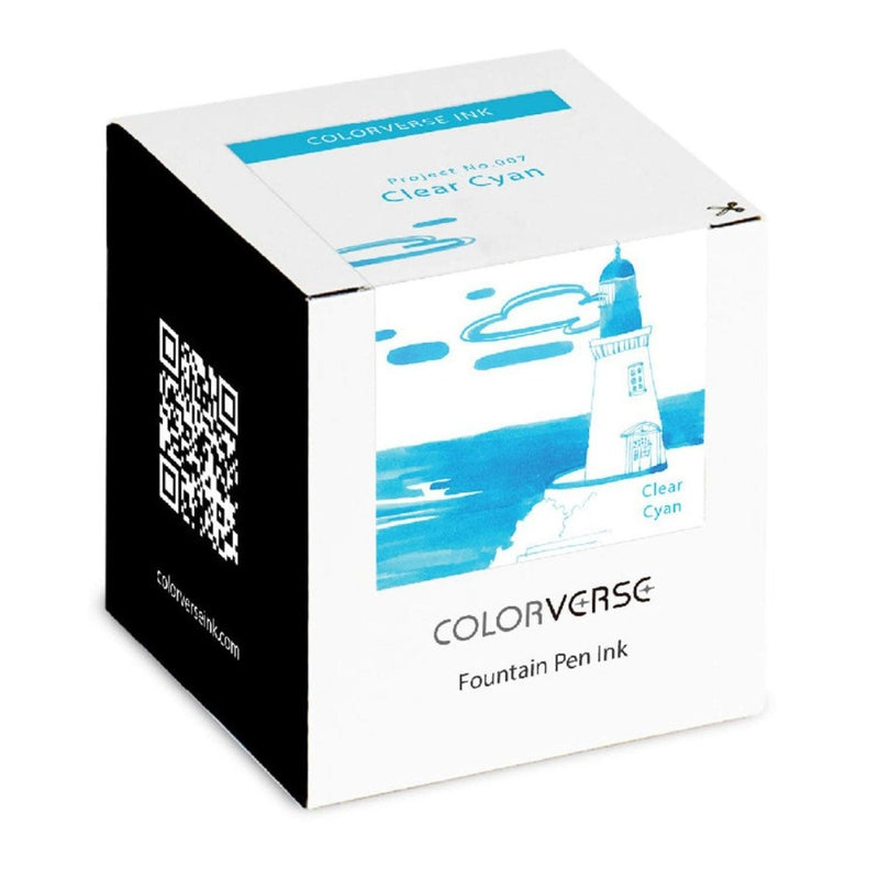 COLORVERSE, Ink Bottle - Project CLEAR CYAN (65ml) 