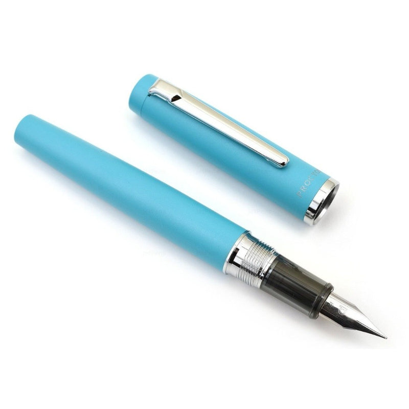 PLATINUM, Fountain Pen - PROCYON TURQUOISE BLUE 6