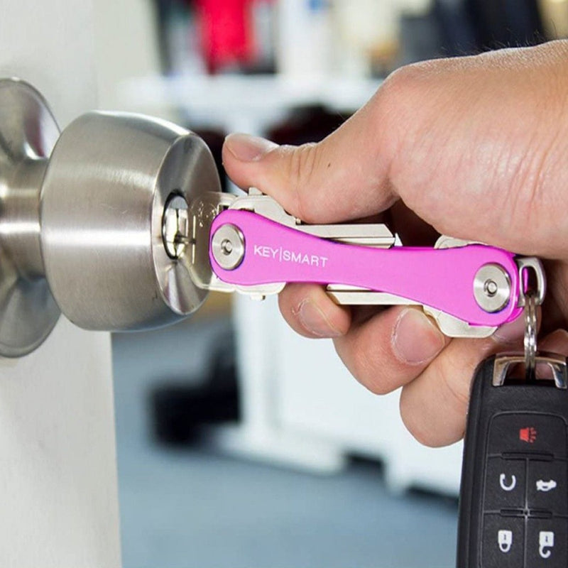 KEYSMART, Compact KEY HOLDER - PINK 4