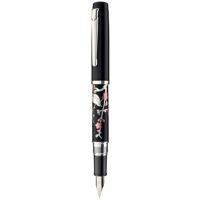 PLATINUM, Fountain Pen - Limited Edition PROCYON Maki-e BRUSH WARBLER ON PLUM TREE 4