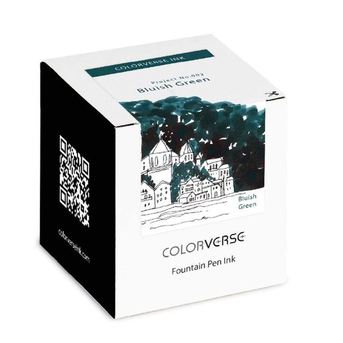 COLORVERSE, Ink Bottle - Project BLUISH GREEN (65ml) 1