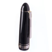 PLATINUM, Fountain Pen - PRESIDENT SILVER TRIM BLACK 9