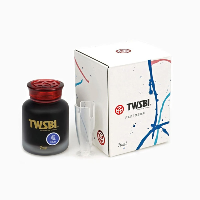 TWSBI, Ink Bottle - SAPPHIRE BLUE 70ml 4
