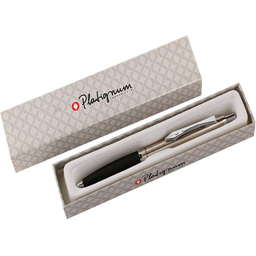 PLATIGNUM, Ballpoint Pen - NO.9 STAINLESS STEEL 1