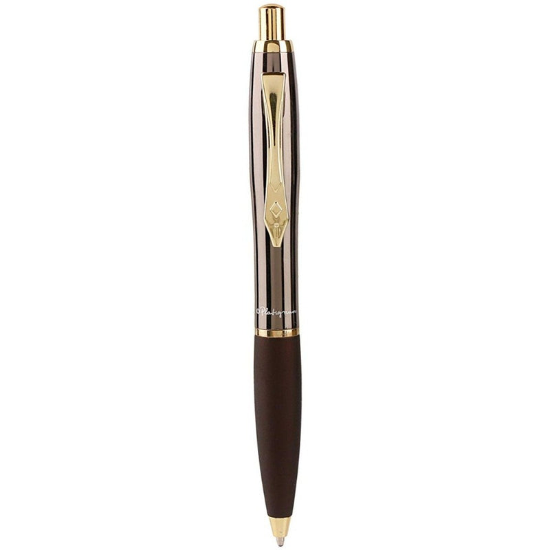 PLATIGNUM, Ballpoint Pen - NO.9 GUNMETAL GOLD 