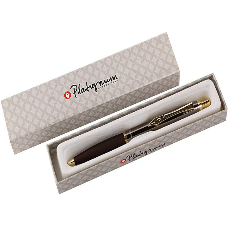 PLATIGNUM, Ballpoint Pen - NO.9 GUNMETAL GOLD 1