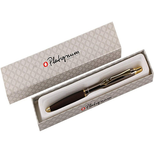 PLATIGNUM, Ballpoint Pen - NO.9 GUNMETAL GOLD 1